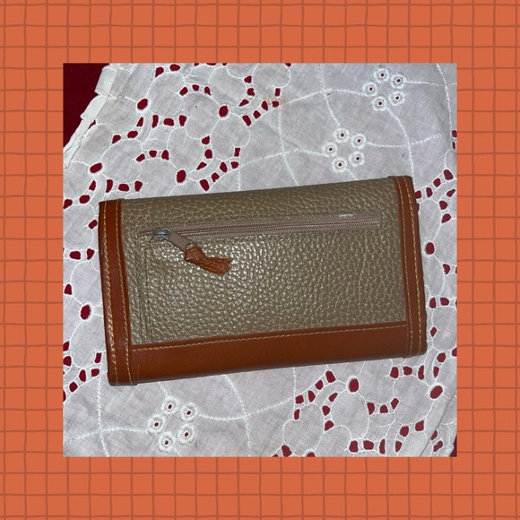 Dooney & Bourke Leather Tri-Fold Wallet - Picture 2 of 7